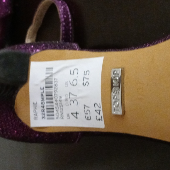 TOPSHOP RAPHIE SIZE 6.5 HEELS - Picture 5 of 8